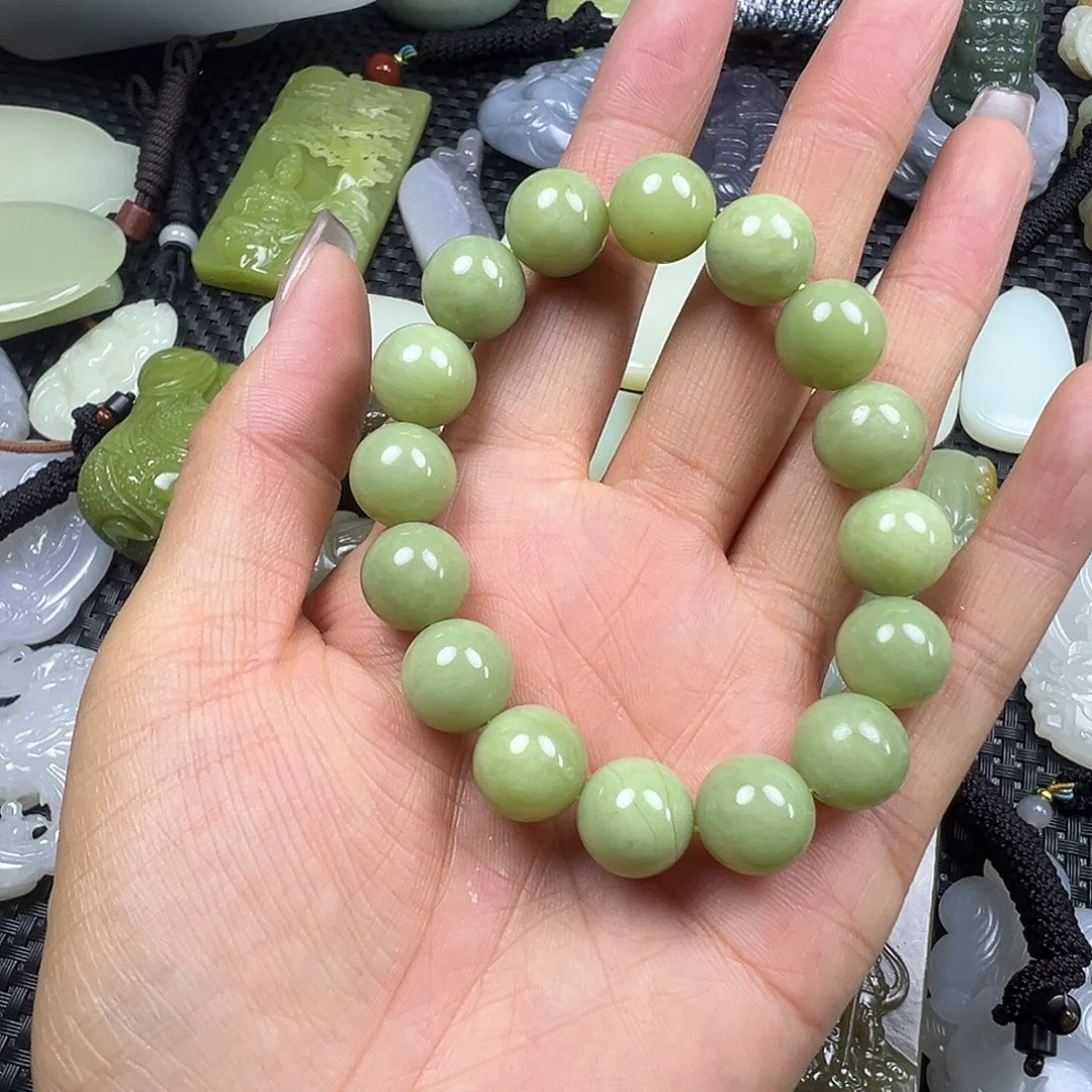 和田玉未镶嵌吊坠(不含链)卡12