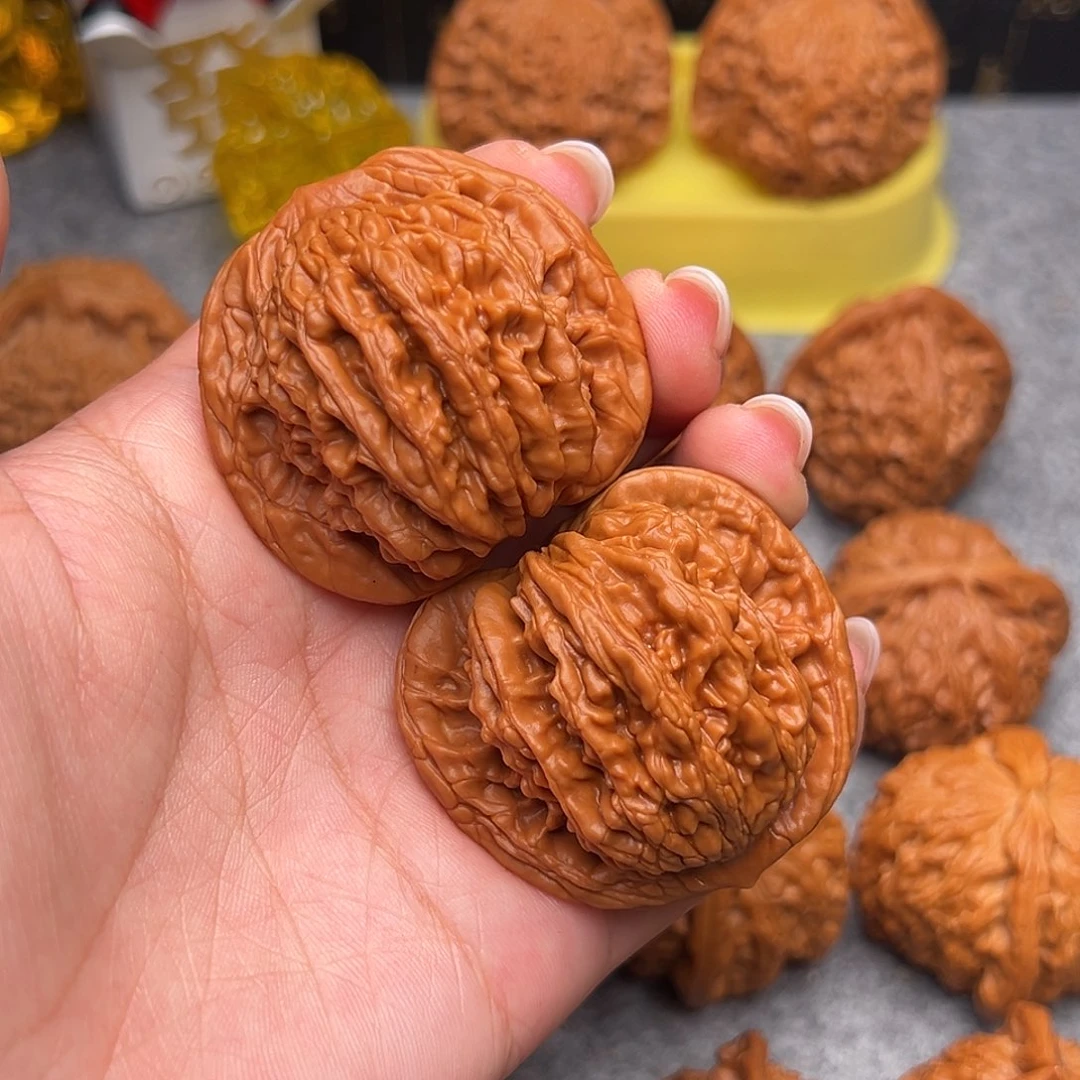 把件文玩核桃粗筋虎45全品