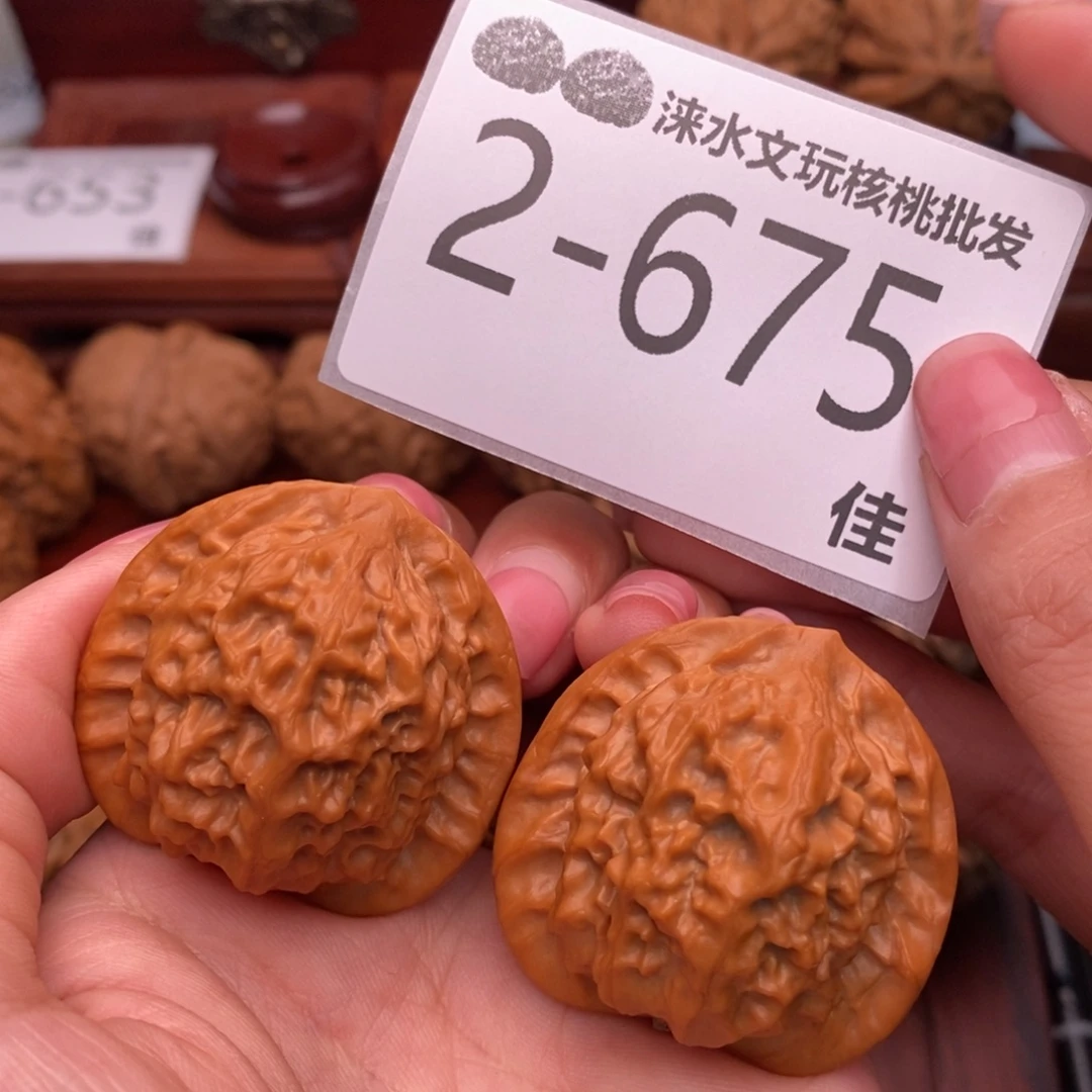 文玩核桃把件37瓷娃娃