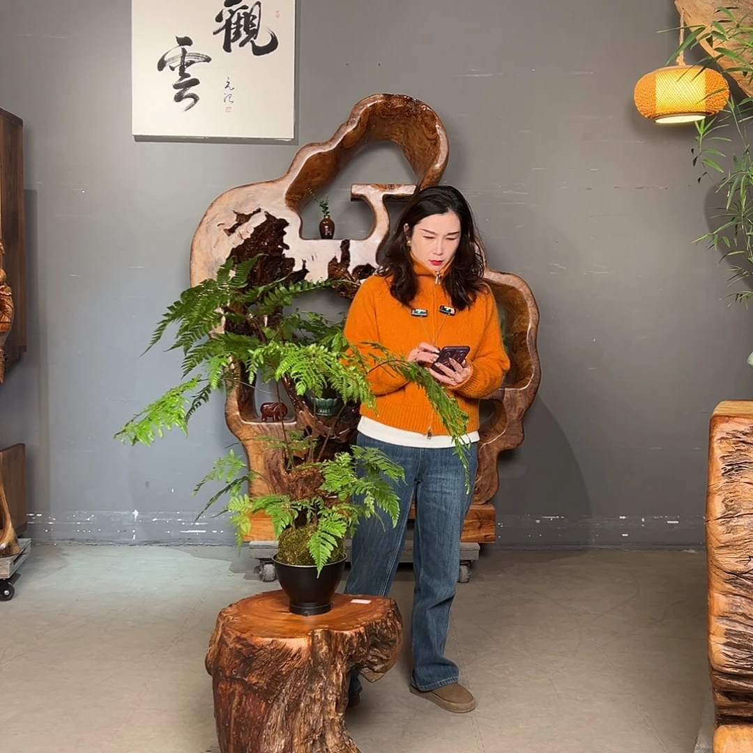 阿****整体无拼接墩子香樟木