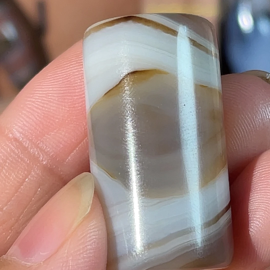 雪***真玛瑙/玉髓合金颈饰