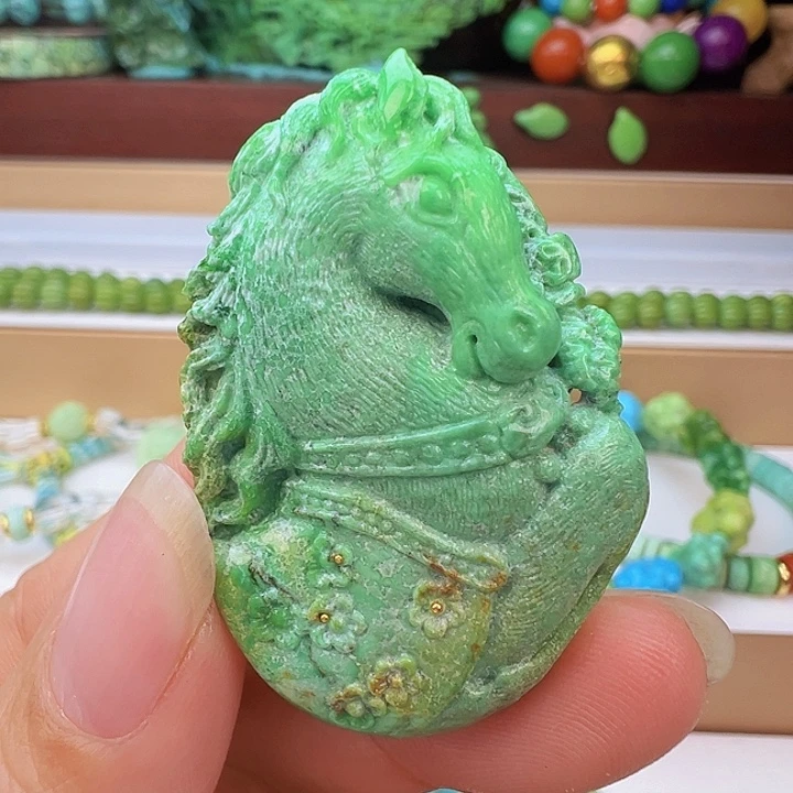 未镶嵌绿松石项链