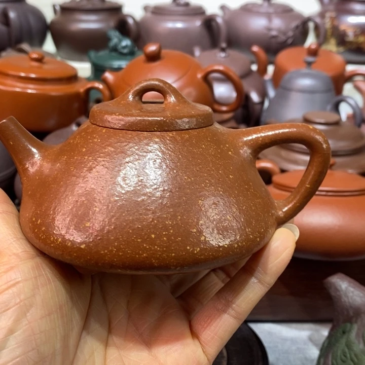 茶壶紫砂微瑕处理一把