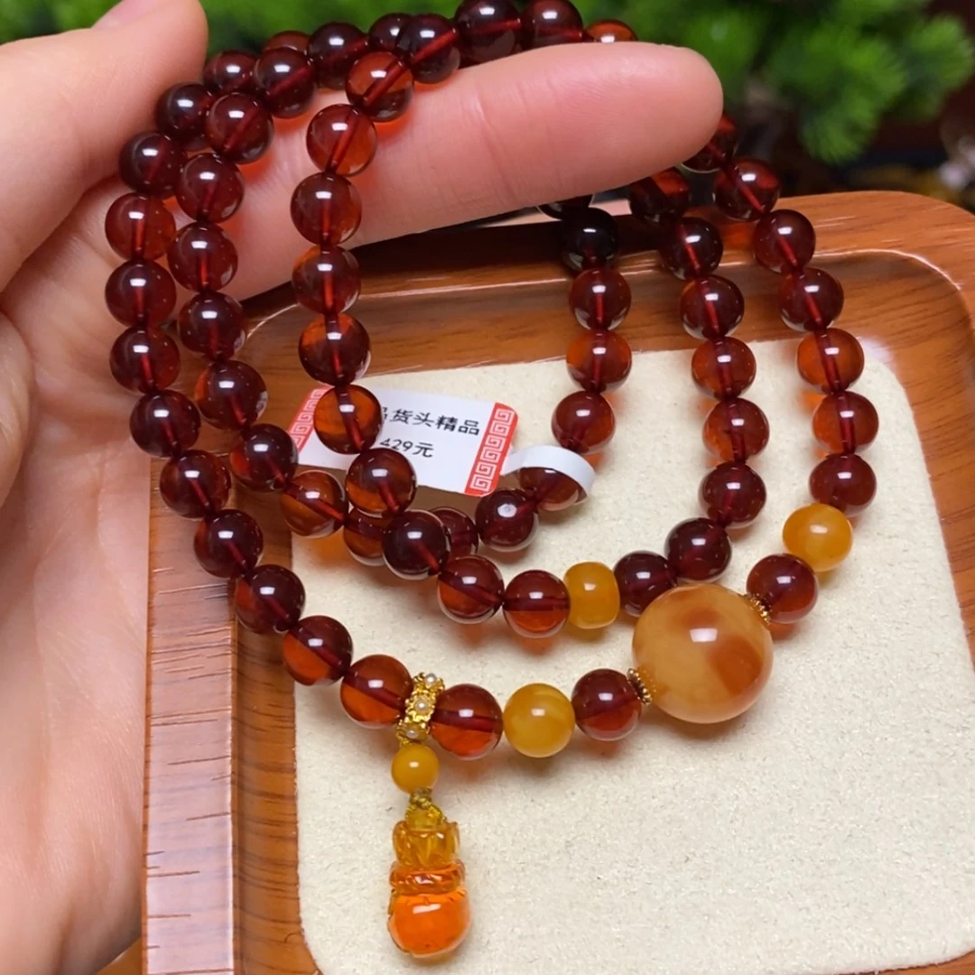 【闪购商品】手链蜜蜡未镶嵌手串