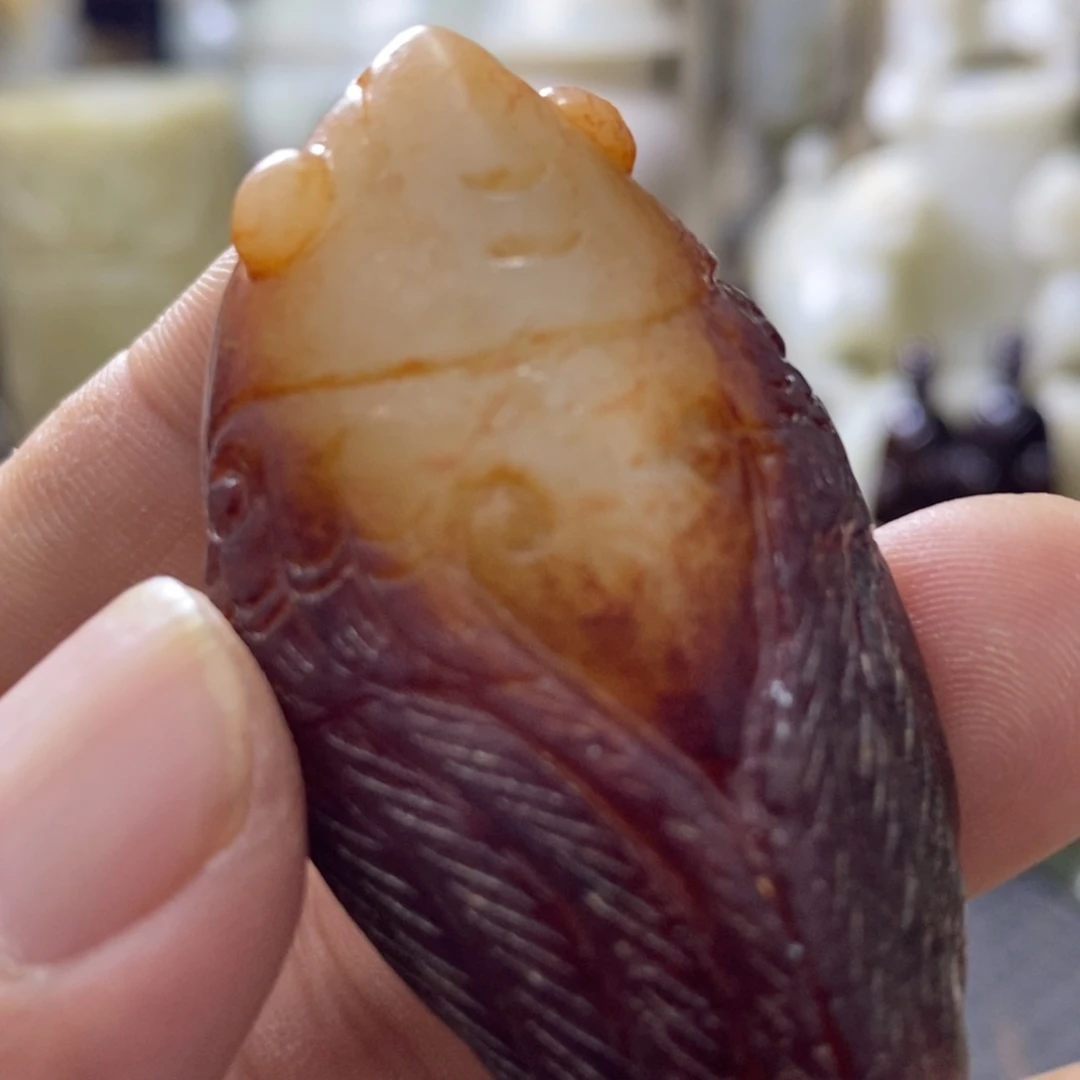 f***y和田玉（糖玉）未镶嵌挂件