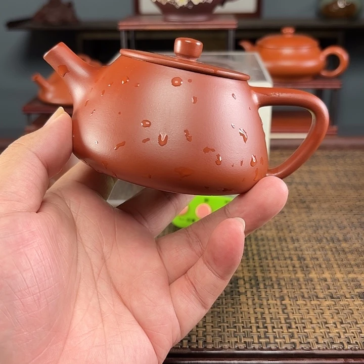 人***得茶壶紫砂宜兴原矿泥料手工紫砂壶
