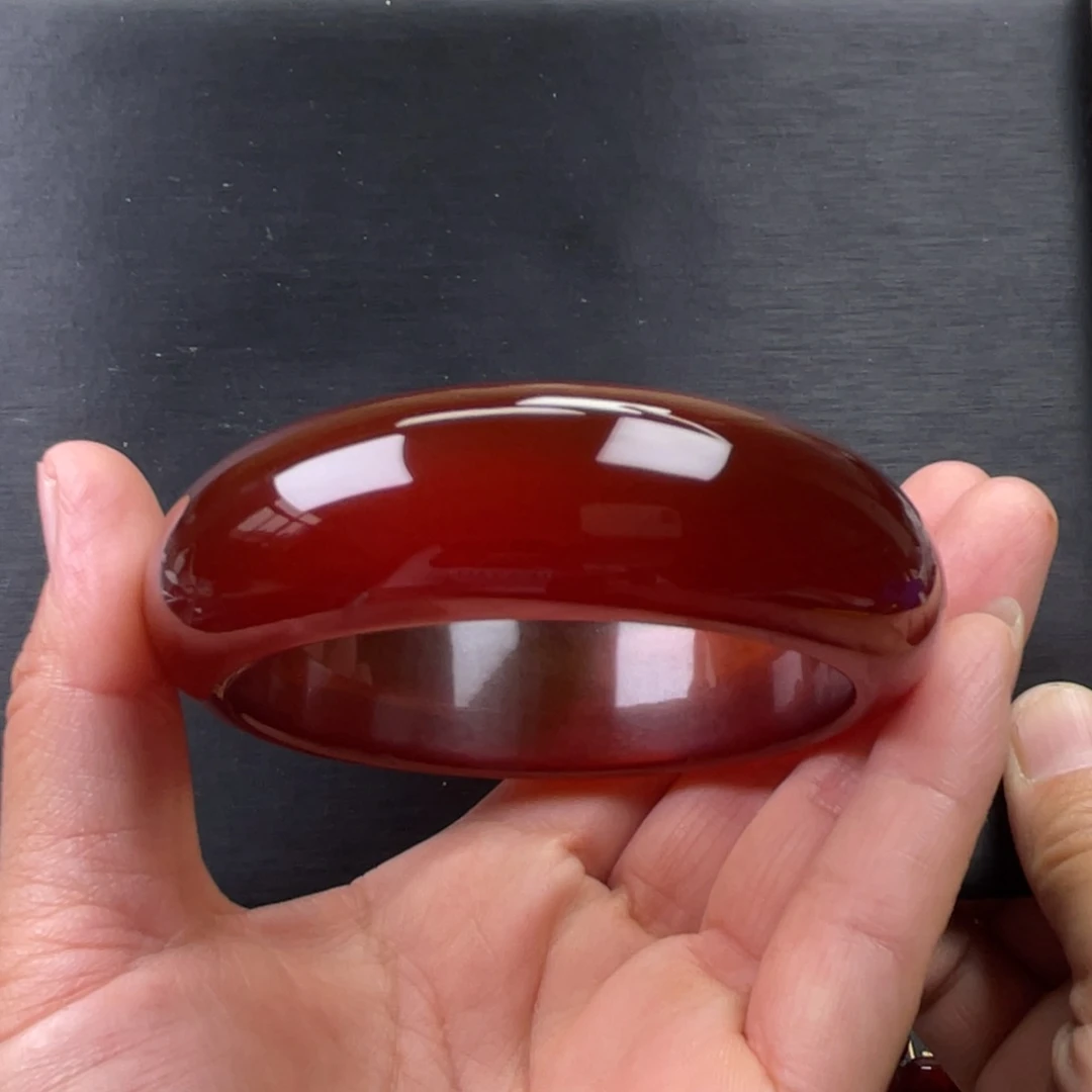 玛瑙/玉髓手链未镶嵌63圈口