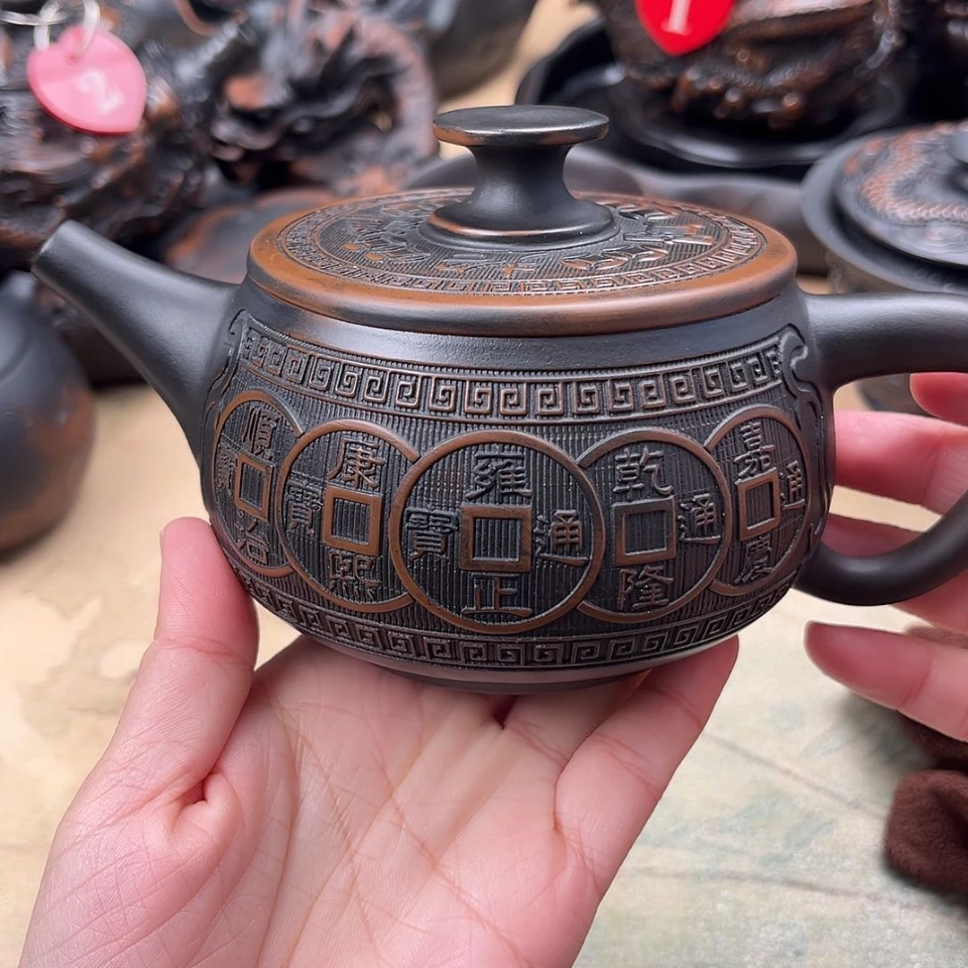 壶安**年云南紫陶茶壶茶壶