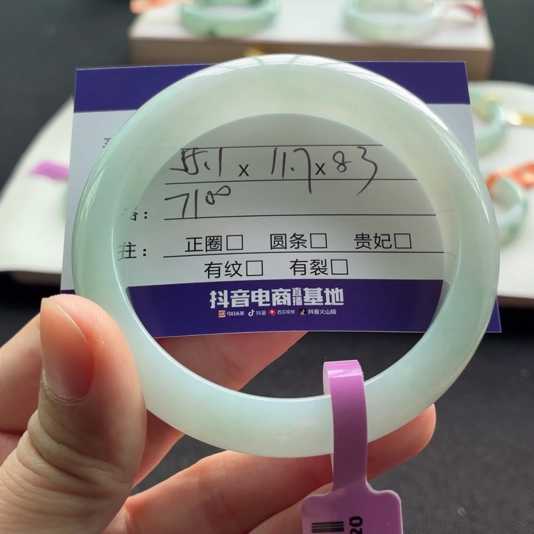 未镶嵌手镯翡翠翡翠