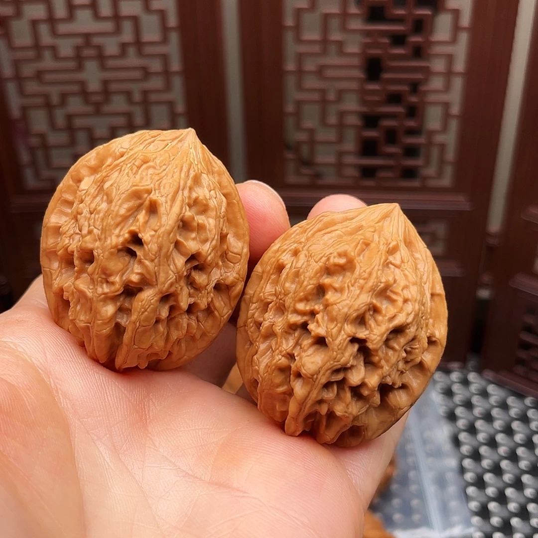 文玩核桃吊坠大沽石