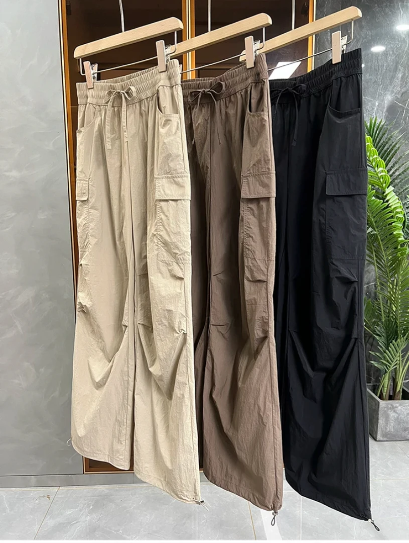 NEXTOUR/纳趣原厂防水工装裤女跑步户外健身登山运动阔腿防风裤