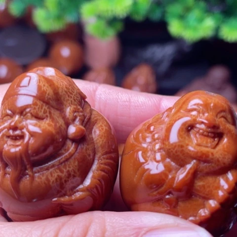 【闪购商品】手串/手链橄榄核33财迷一对