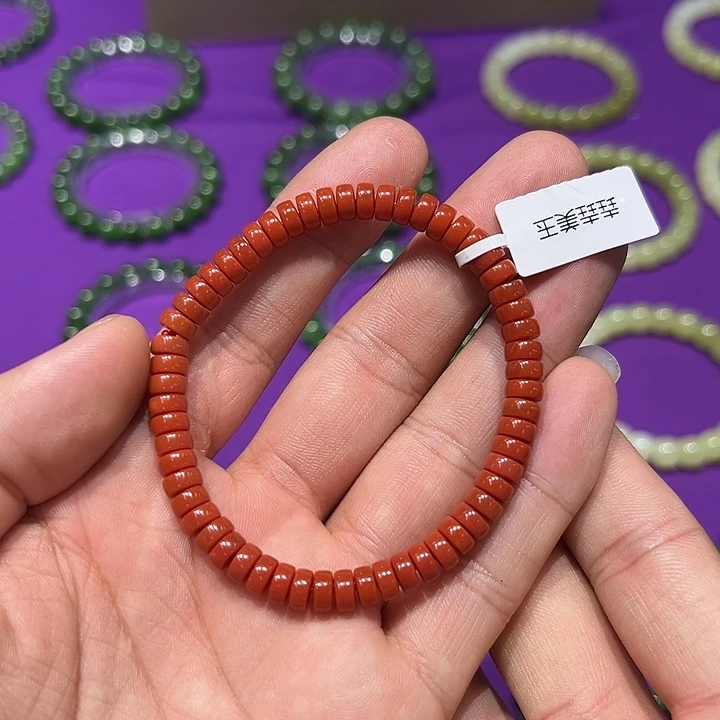 未镶嵌手串南红玛瑙
