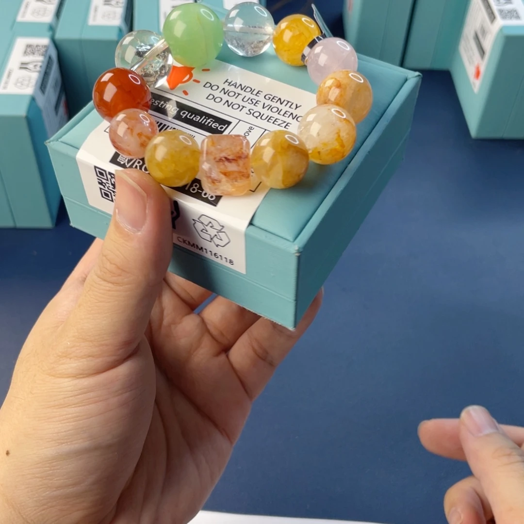 手链银S925镶嵌水晶