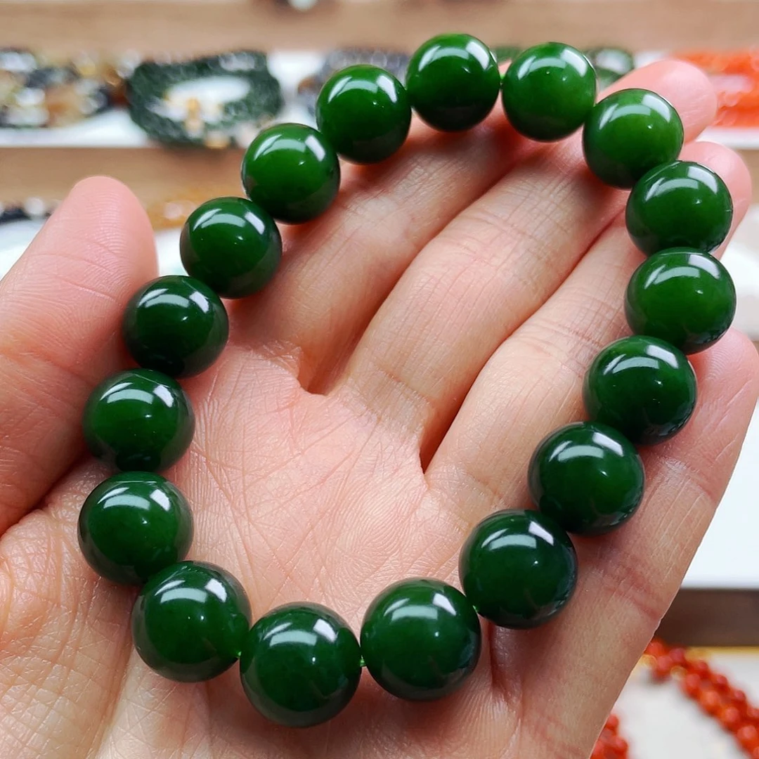 【闪购商品】和田玉手串未镶嵌红皮