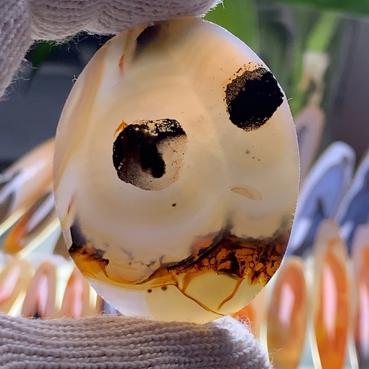 未镶嵌玛瑙/玉髓珠宝半成品78