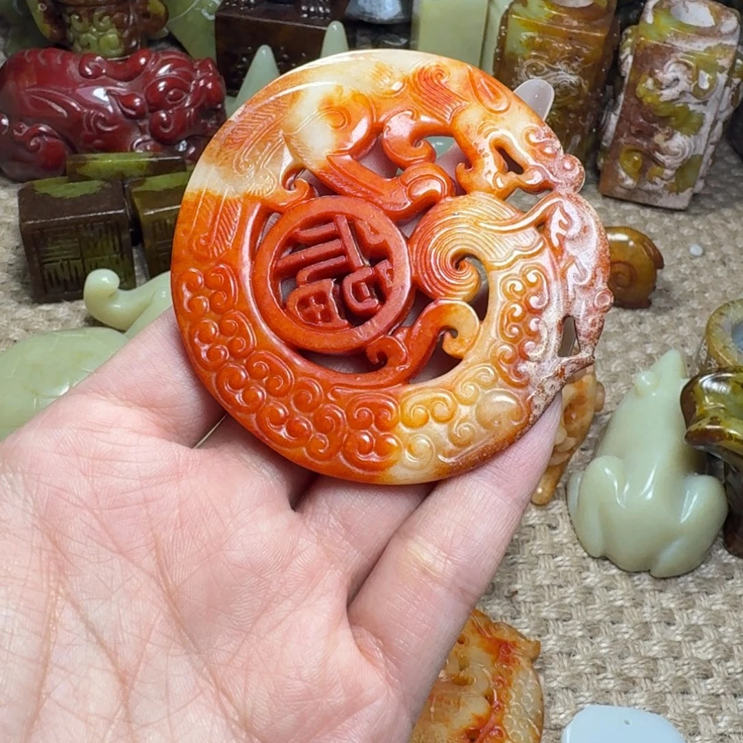 吊坠白玉菩提挂件