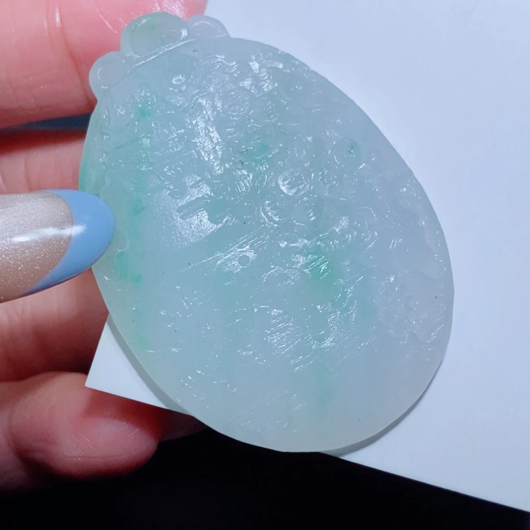 定制翡翠未镶嵌定制毛货翡翠挂件