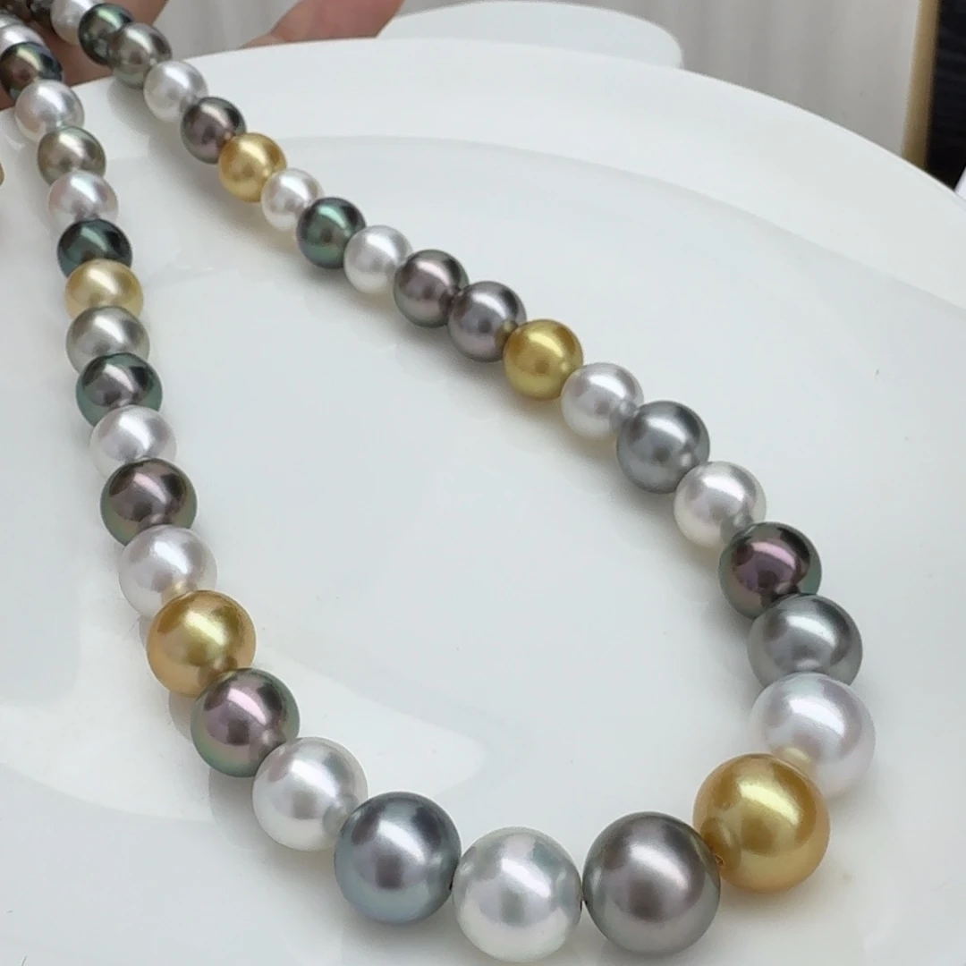 未镶嵌海水珍珠颈饰