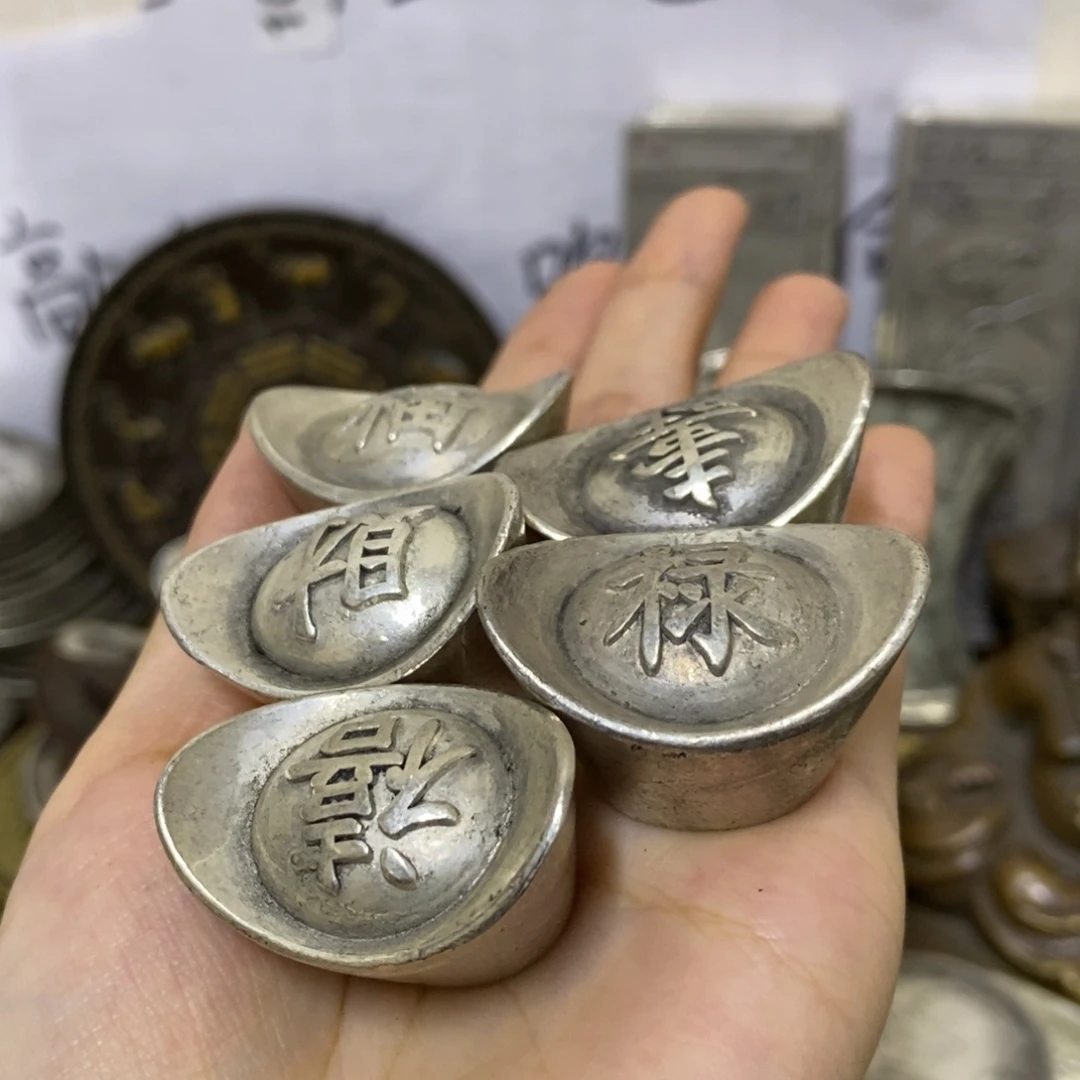 金属复古工艺品五福