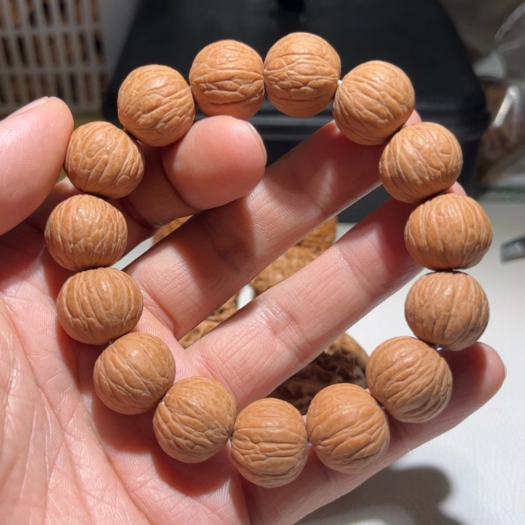 猴头核桃吊坠手串