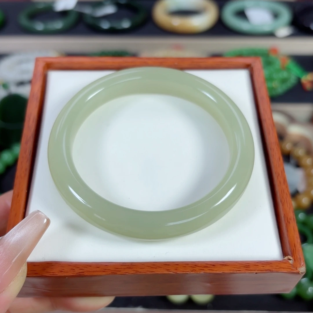 手链未镶嵌和田玉手镯59.3