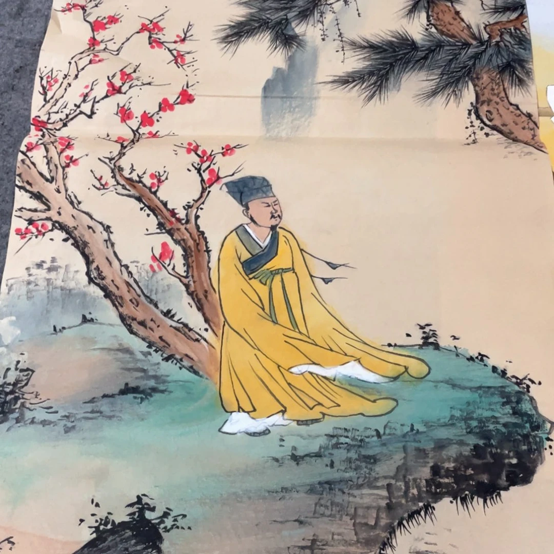 国画国画作品画画画画画心