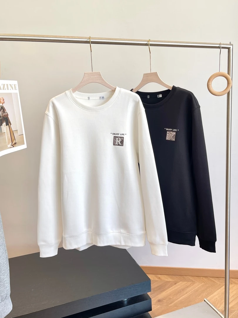 特！质感巨好的六明治！商场余D 圆领休闲卫衣 C18 男装H6757