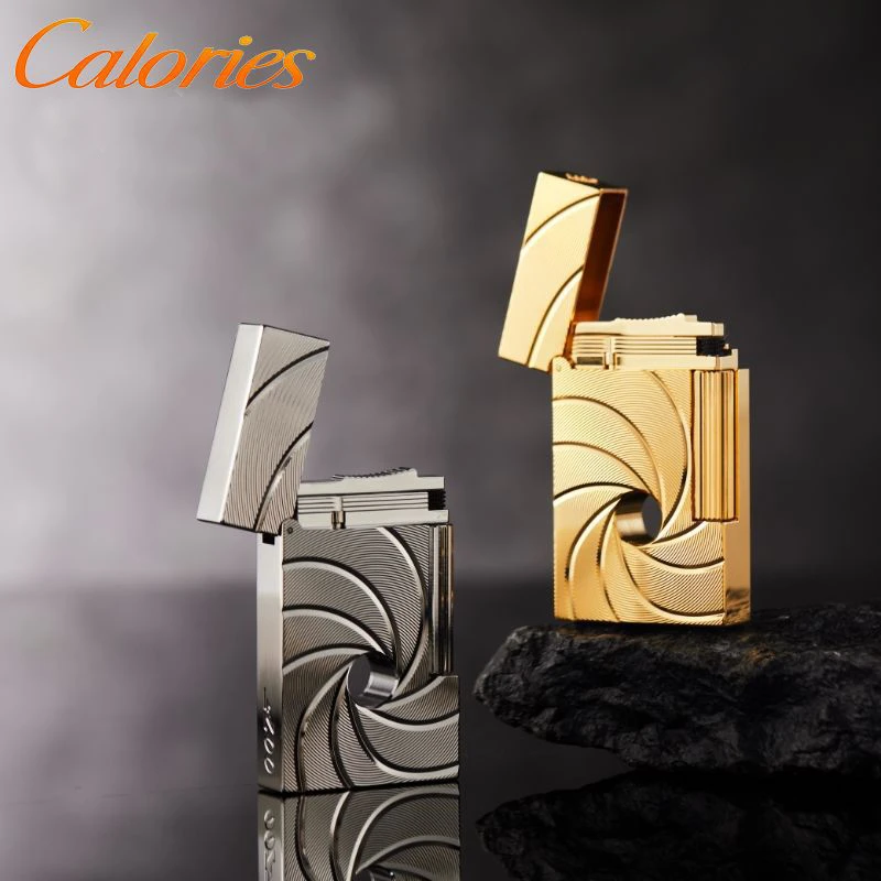 经典詹姆斯邦德纪念款朗声007个性子弹孔钢音朗声侧打充气打火机