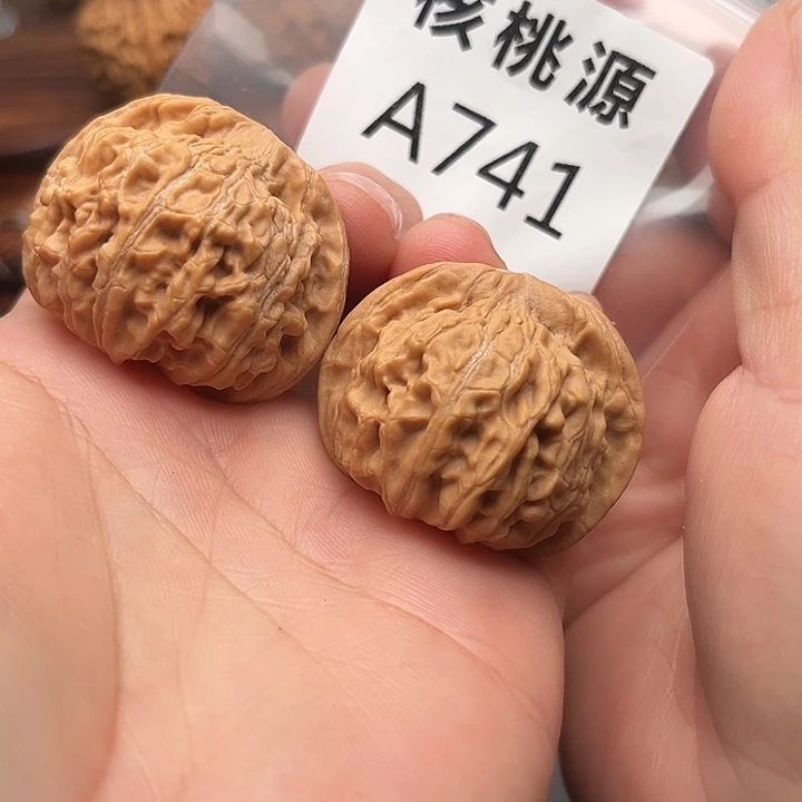 文玩核桃吊坠二爷帽40