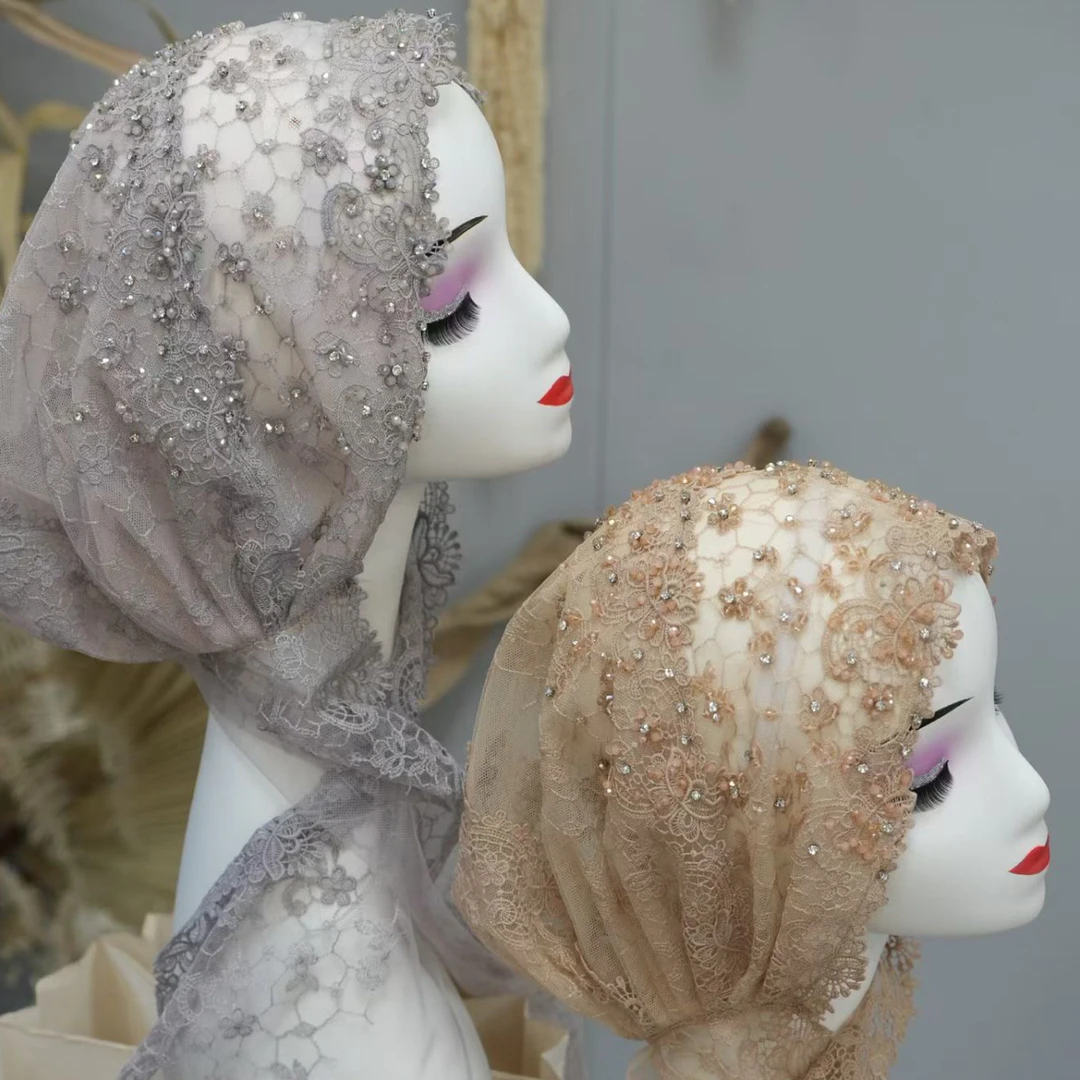 新款重工披肩纱巾