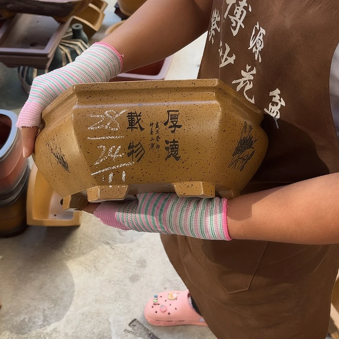 紫砂花盆盆景艺术