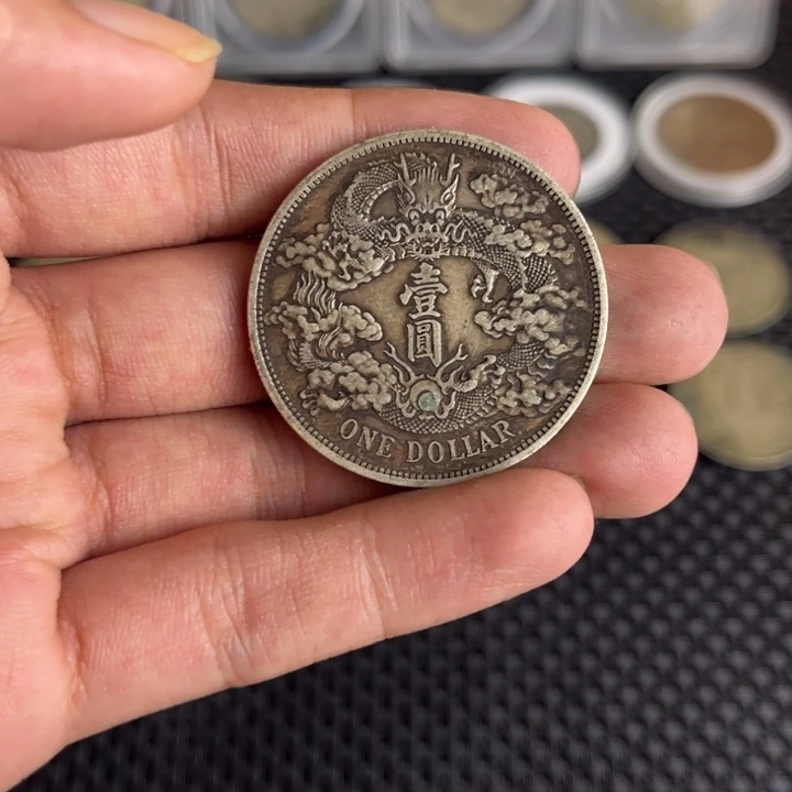 金属大头龙洋船洋工艺品