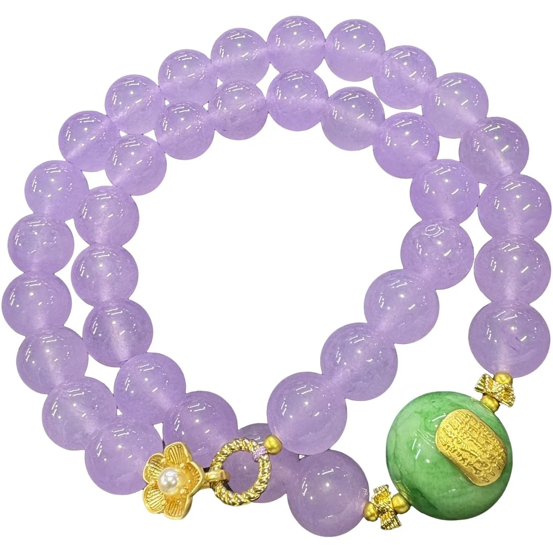 H026轻奢天 域 紫 星设计款项链 多样性发其一