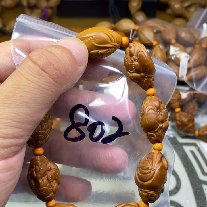 橄榄核手串/手链橄榄核雕工艺手串