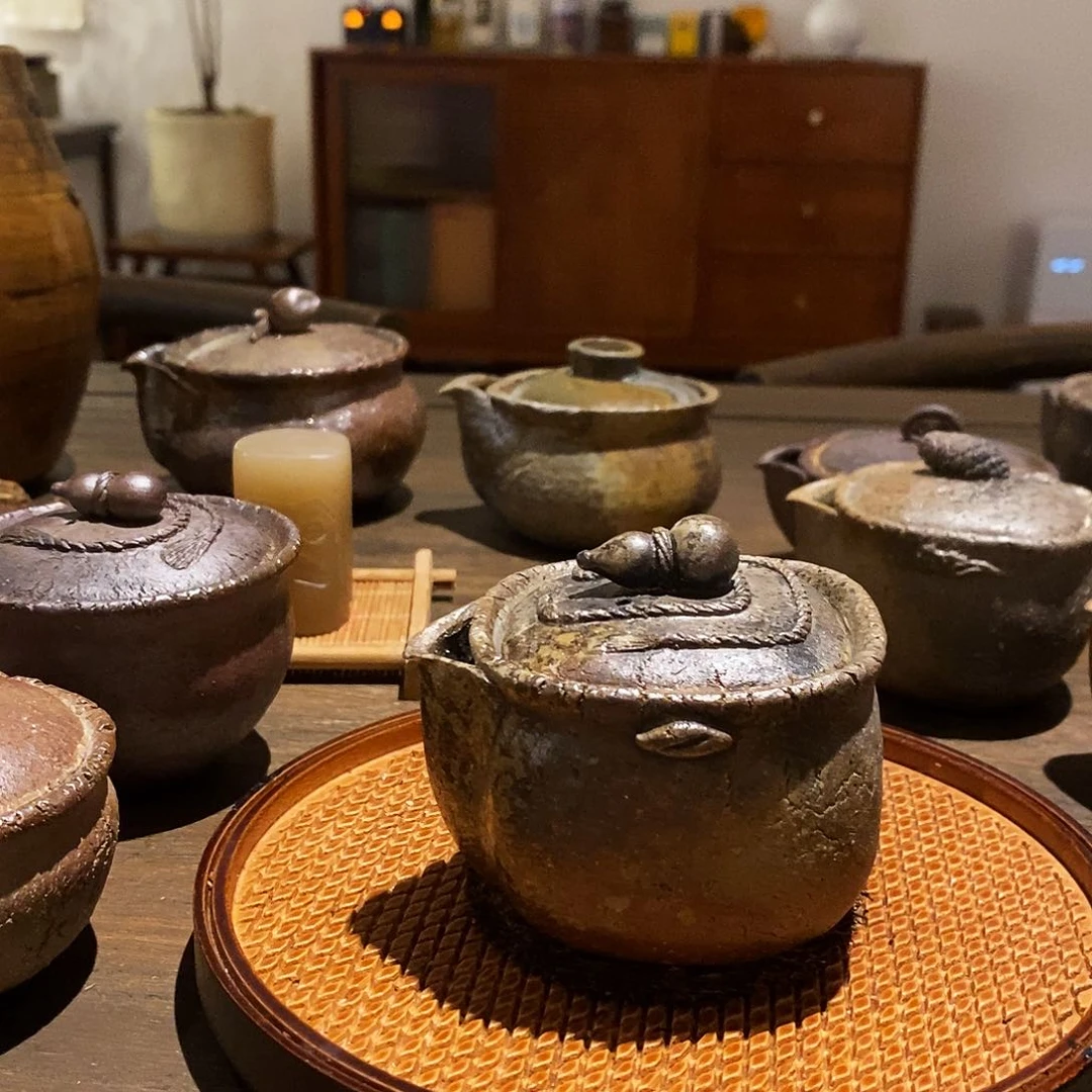纯手工制作柴烧葫芦宝瓶