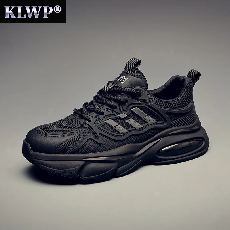 运动鞋男夏秋透气2025新款潮鞋软底跑步鞋子男鞋休闲鞋