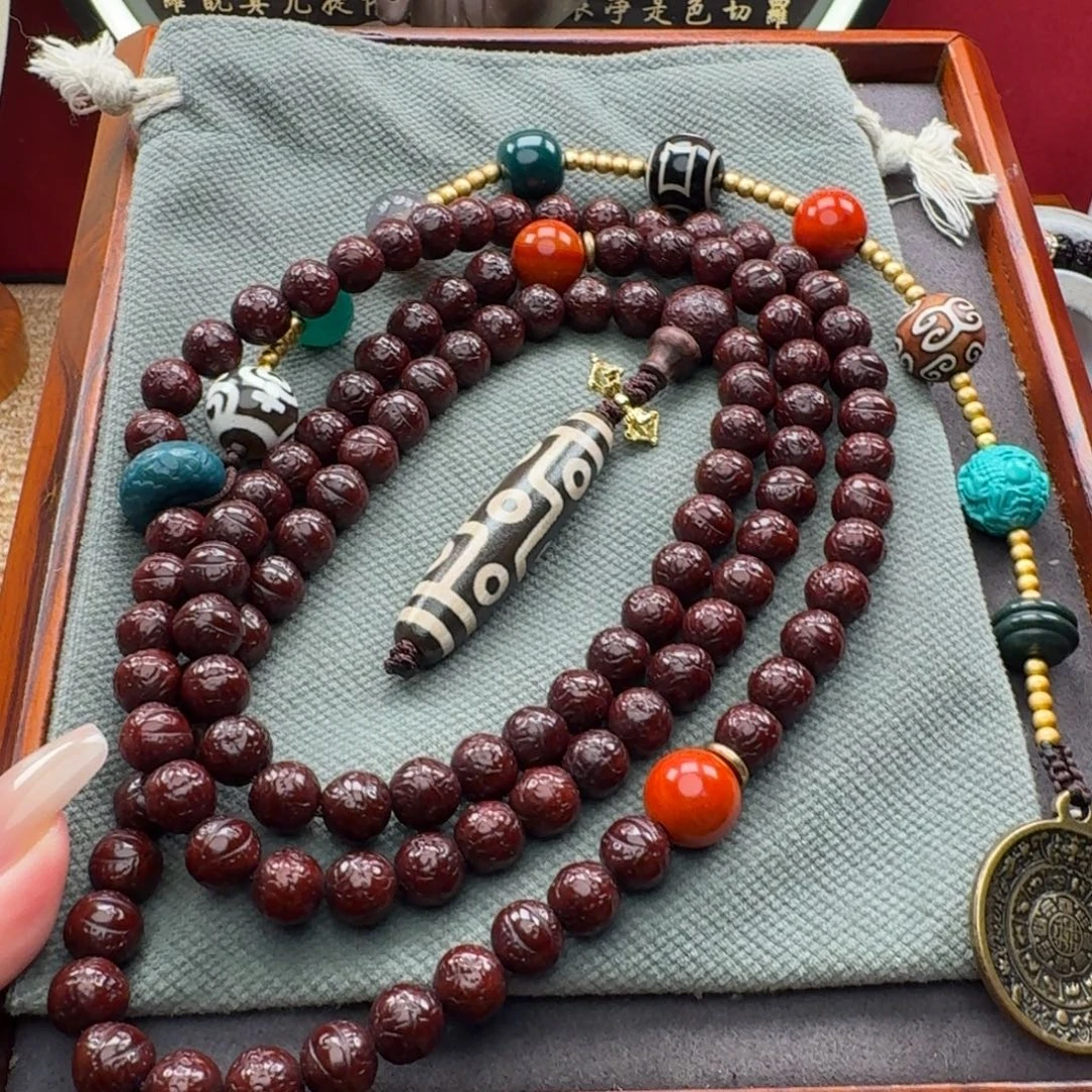 凤眼菩提吊坠精品
