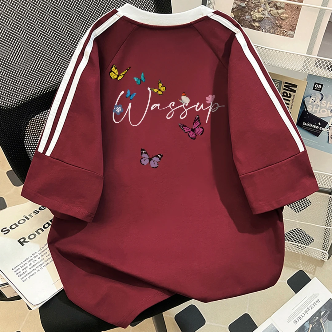 美式重磅短袖T恤男款2025新款潮流夏季潮牌纯棉痞帅高街百搭男生