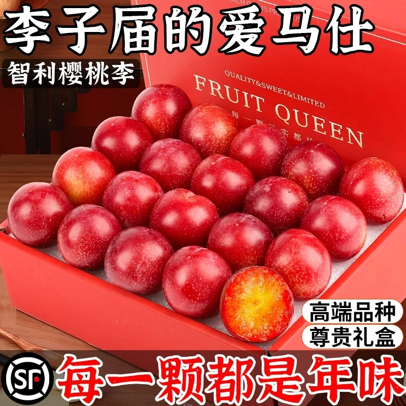 5斤樱桃李智利进口空运李子1斤新鲜水果3J-5J孕妇水果