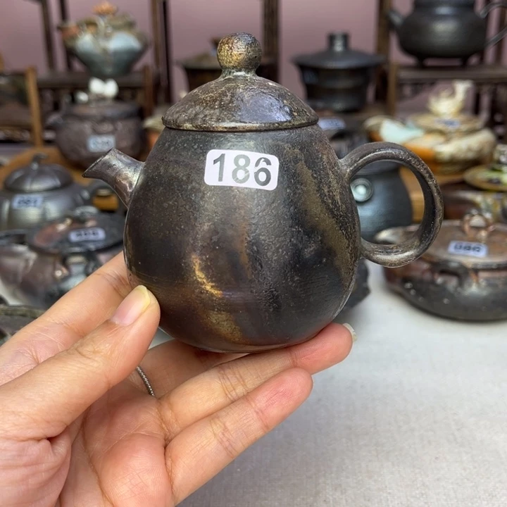 壶裸柴烧陶瓷茶具