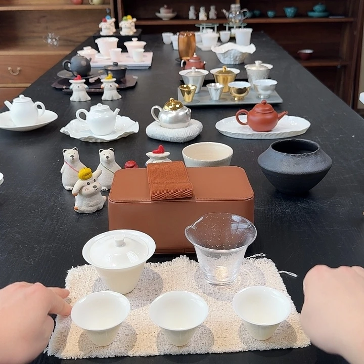 一整套旅行茶具加收纳包