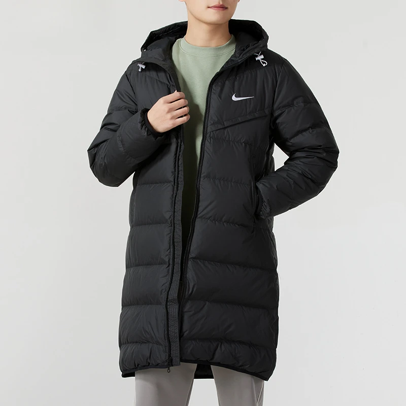 Nike耐克男子中长款羽绒服2025春季新款风行者系列外套HQ4185-010