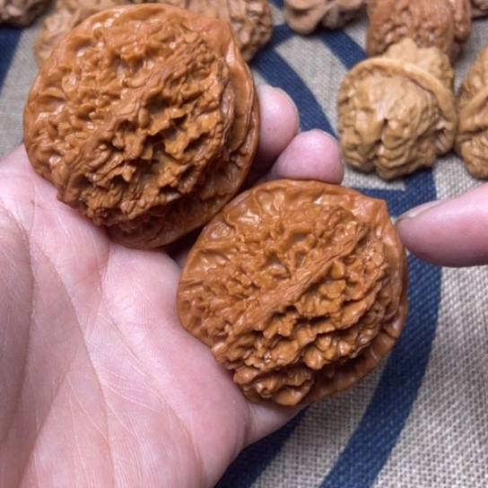 吊坠文玩核桃大花