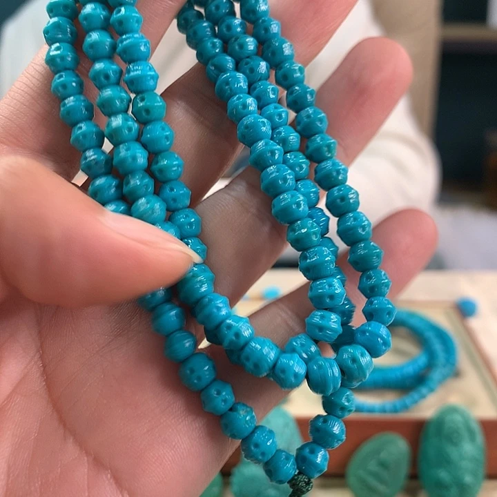 安***)绿松石未镶嵌珠宝奇石