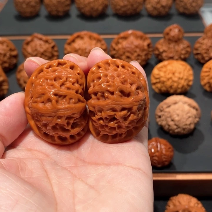 文玩核桃吊坠宫灯744