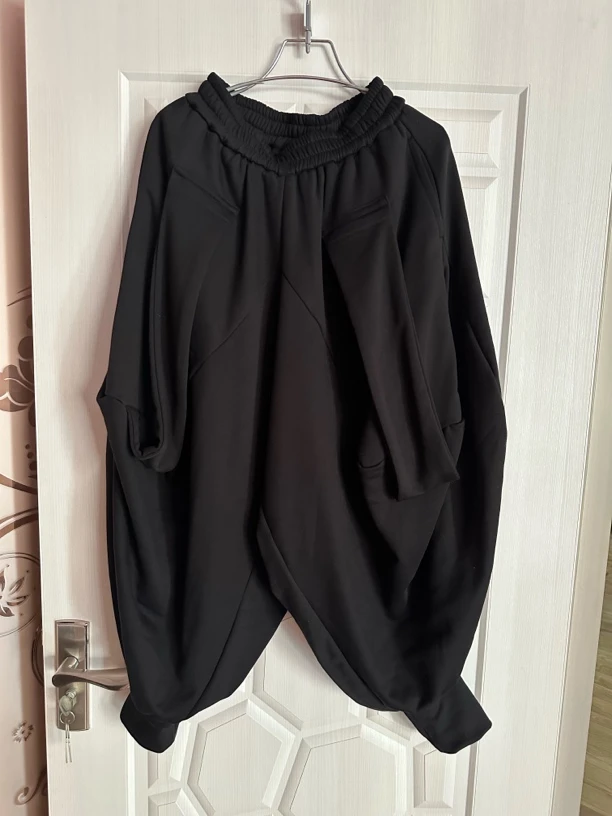 个性设计师款宽松休闲四兜裤