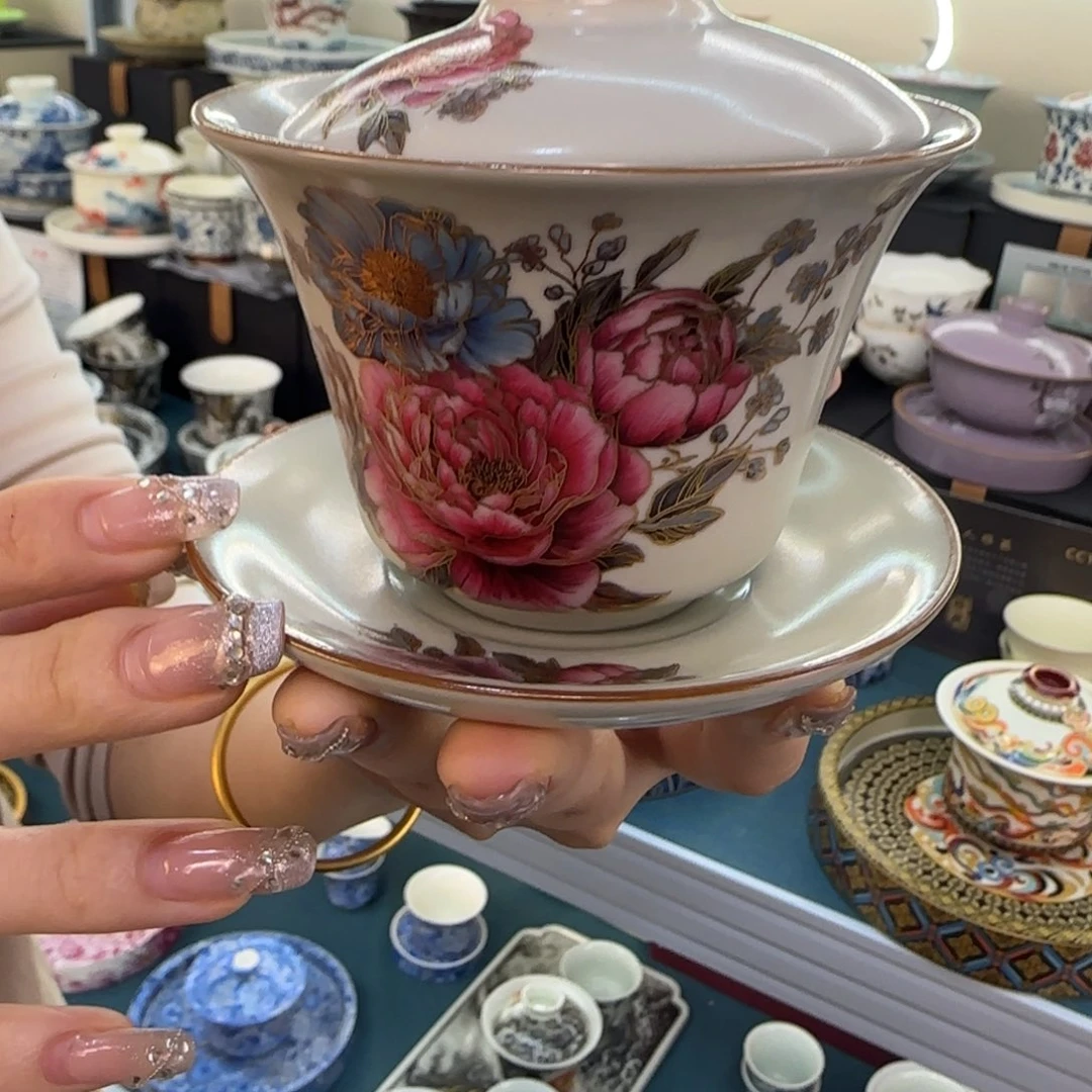 这些盖碗真好看！！！