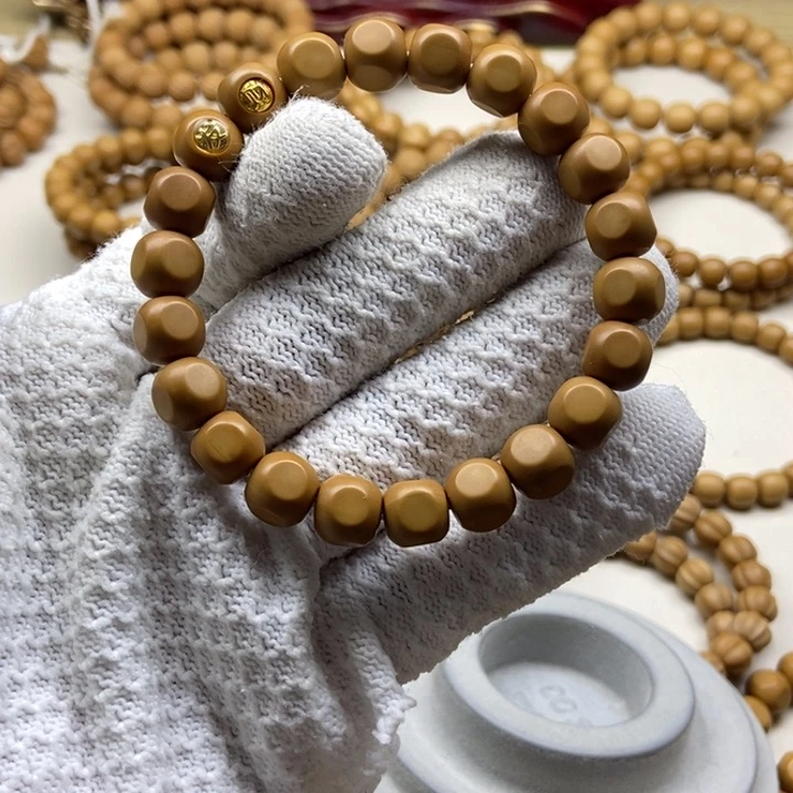 猴头核桃手串悟*小六方9➕哑光发财标瑕疵款