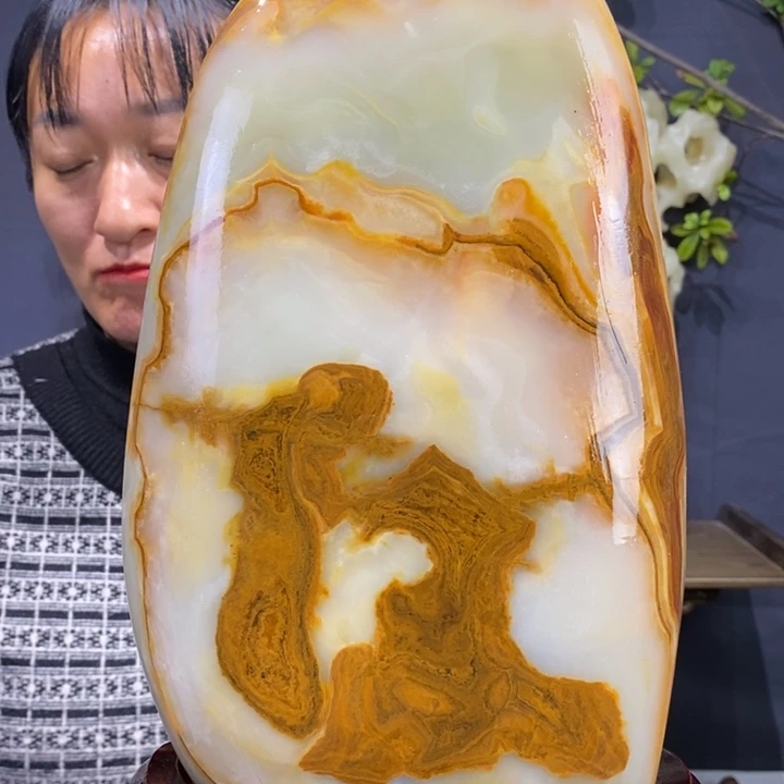 石材精品古青石摆件
